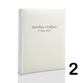 Album ślubny, wsuwany, 50 zdjęć 15x21, personalizowany, 12 wzorów